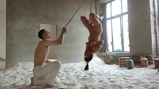 Bondage in the sand