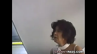 Hairy Grandma Takes Young Locate